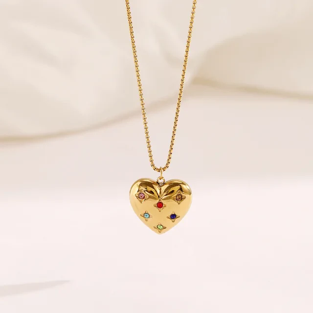 Chunky Colorful Heart - Image 4