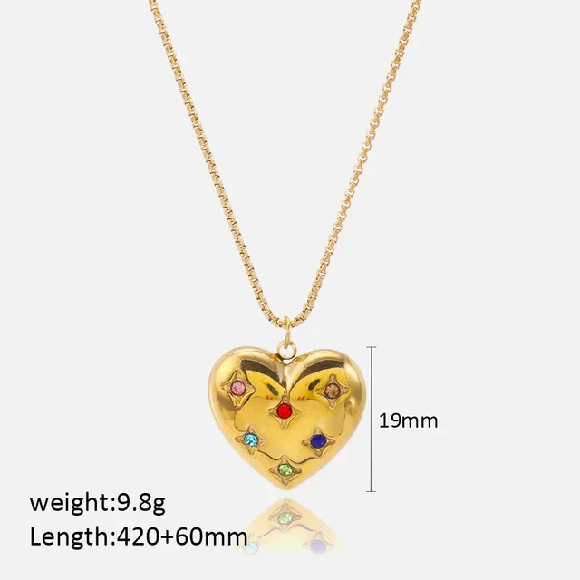 Chunky Colorful Heart - Image 5