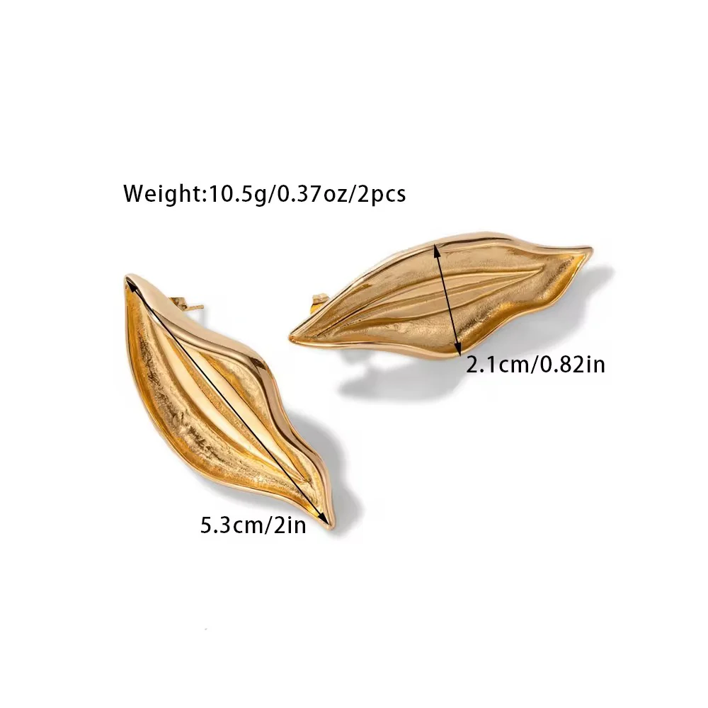 Leaf Earrings - Image 3