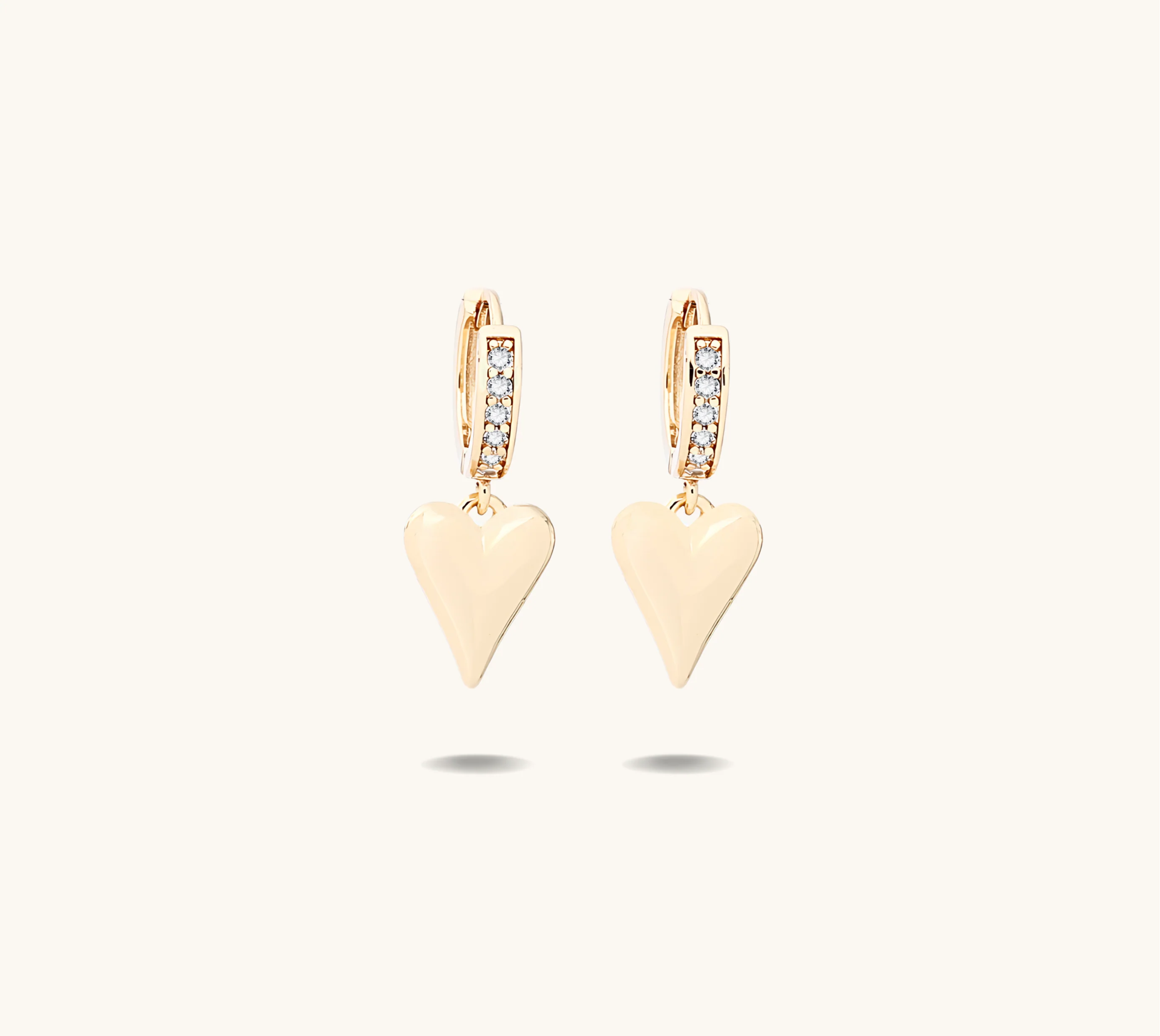 Nash Drop Heart Earring - Image 3